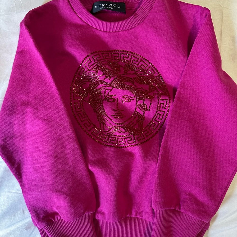 Versace Madusa toddler sweater